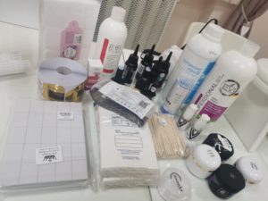 Закупились новыми материалами для маникюра и педикюра